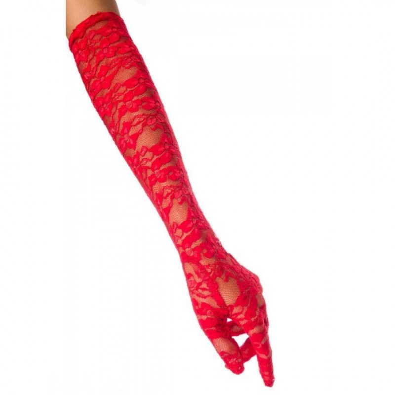 Long Lace Gloves 10310-E-ru