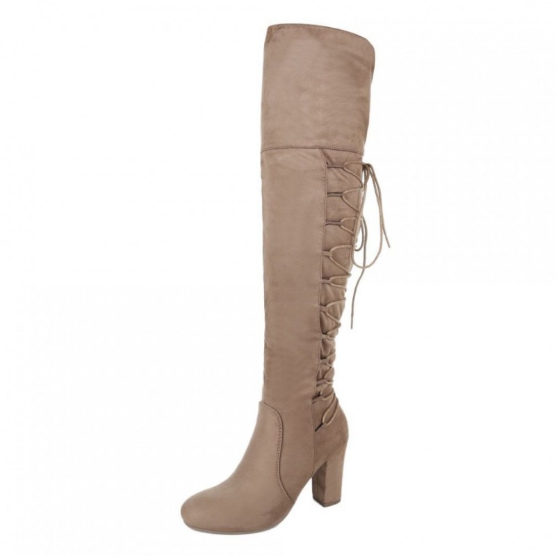 Super Me Suede Boots H711Kh-E-ru