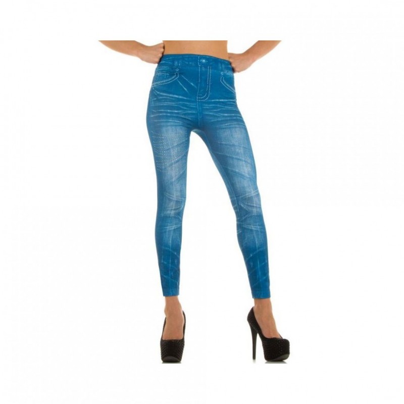 Ximanyi Jeans Print Leggings SS-LM1018ZBl-ru