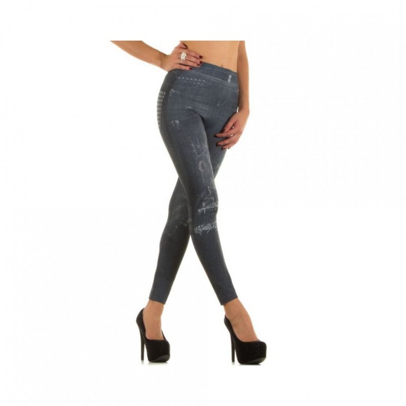Ximanyi Jeans Print Leggings SS-LM941ZB-ru