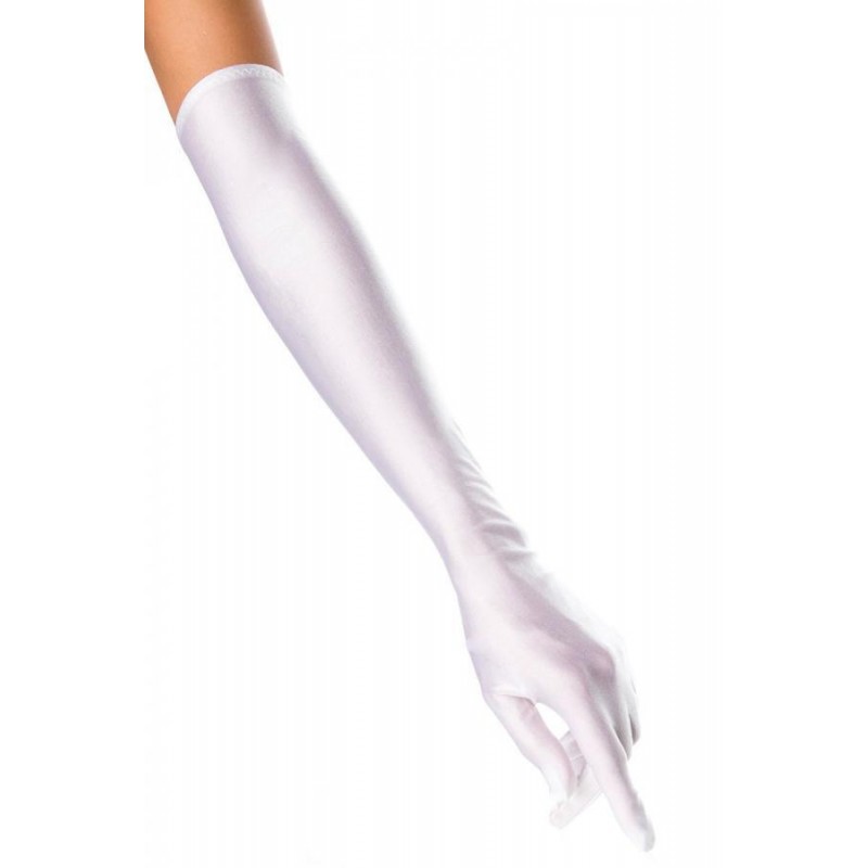 Extra Long Satin Gloves 10372W-ru