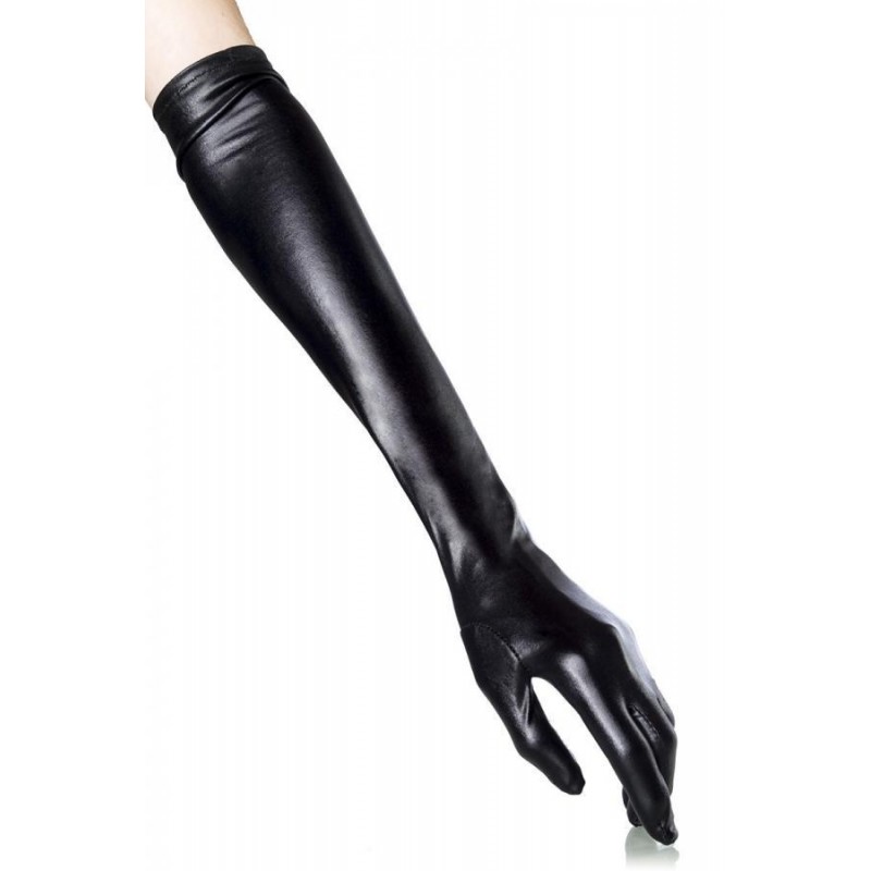 Удлиненные Wetlook перчатки 1193...