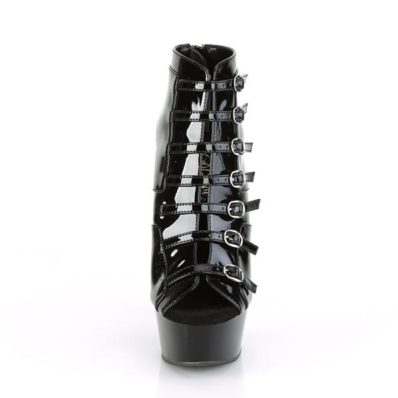Pleaser DELIGHT-600-11 ботильоны на платформе DEL600-11/B/M-E-ru