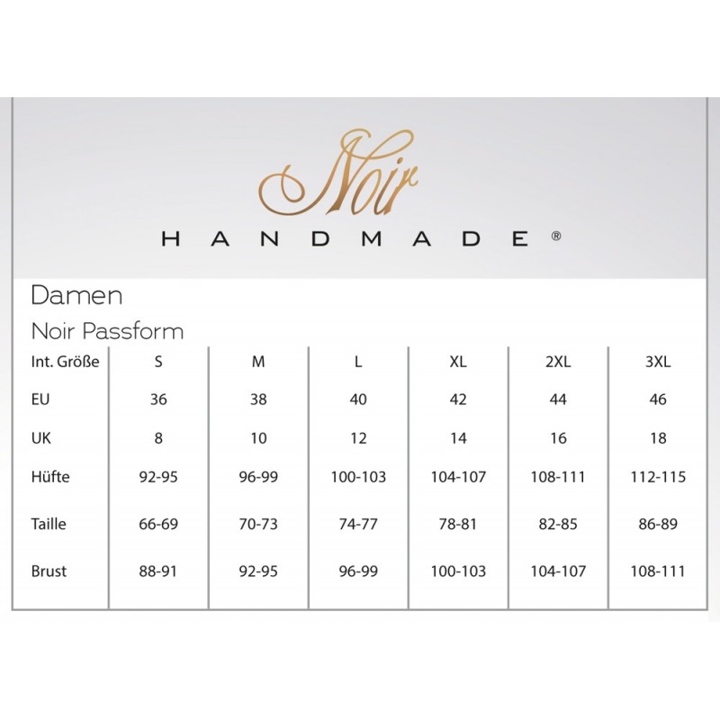 Noir Handmade Wetlook Ladies Stockings 25404101021-E-ru